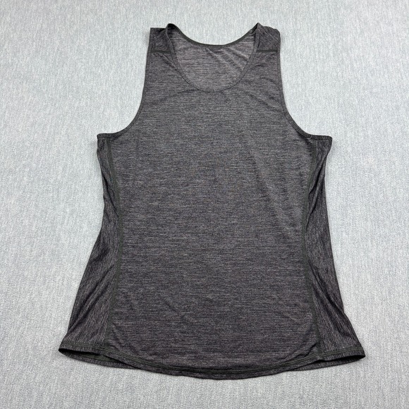 lululemon athletica Other - Lululemon Shirt Mens Small Heathered Black Open Air Singlet Athletic Gym Workout